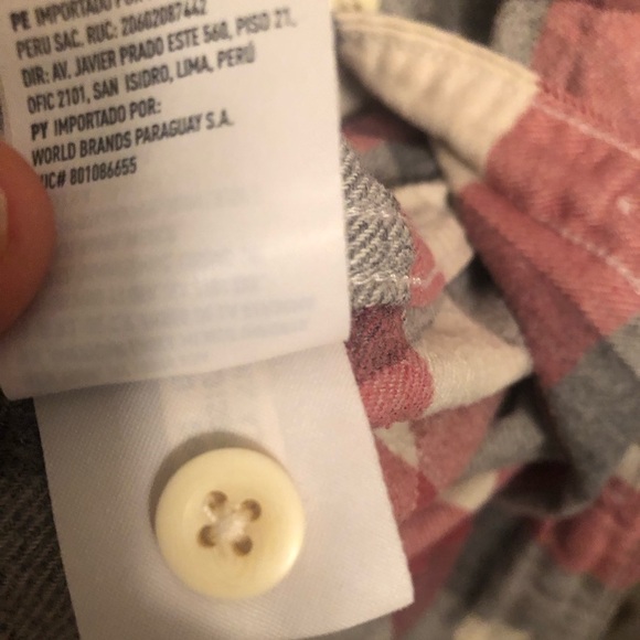 American Eagle Flannel Lumber Jack Plaid Button Up Super Soft Shirt - Picture 8 of 12